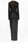 Boris Bidjan Saberi WDRESS2 Series Long Dress Series WDRESS2 FTT00001-HEI Black